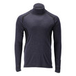 MASCOT® Crossover Funktionsunterhemd, Rollkragen, Wolle Unterhemd, Moderne, körpernahe Passform mit viel Bewegungsfreiheit, Antistatisch und flammhemmend, Eignet sich perfekt als Base Layer, Die Wolle zum Körper hin gewährleistet, dass der Körper den ganzen Tag trocken und warm ist