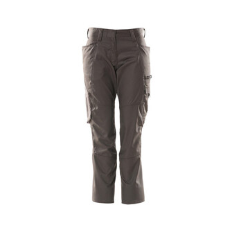MASCOT® Accelerate Hose, Damen, Diamond, extra leicht Hose, Diamond Fit ist speziell für Frauen designt, die bei mehr als 20cm Unterschied zwischen ihrem Taillen- und Hüftmaß liegen, Besonders geeignet für warme Umgebungen, da besonders leicht und mit hohem Baumwollanteil, Die niedrige Taille mit formgeschnittenem Bund sorgt dafür, dass die Hose alle Bewegungen des Körpers mitmacht, Ergonomisch geschnittene Hosenbeine, die nach den natürlichen Bewegungen des Körpers geformt wurden, Verbesserte Sichtbarkeit für das Umfeld mit Hilfe von Reflexeffekten, Das Produkt ist für Industriewäsche geeignet
