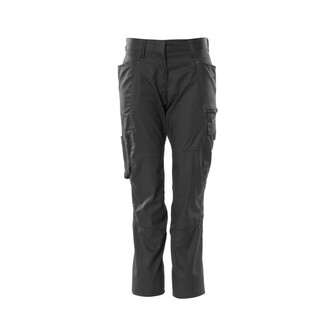 MASCOT® Accelerate Hose, Damen, Diamond, extra leicht Hose, Diamond Fit ist speziell für Frauen designt, die bei mehr als 20cm Unterschied zwischen ihrem Taillen- und Hüftmaß liegen, Besonders geeignet für warme Umgebungen, da besonders leicht und mit hohem Baumwollanteil, Die niedrige Taille mit formgeschnittenem Bund sorgt dafür, dass die Hose alle Bewegungen des Körpers mitmacht, Ergonomisch geschnittene Hosenbeine, die nach den natürlichen Bewegungen des Körpers geformt wurden, Verbesserte Sichtbarkeit für das Umfeld mit Hilfe von Reflexeffekten, Das Produkt ist für Industriewäsche geeignet