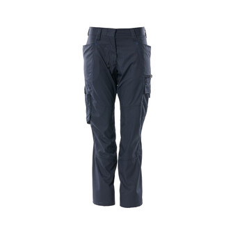 MASCOT® Accelerate Hose, Damen, Diamond, extra leicht Hose, Diamond Fit ist speziell für Frauen designt, die bei mehr als 20cm Unterschied zwischen ihrem Taillen- und Hüftmaß liegen, Besonders geeignet für warme Umgebungen, da besonders leicht und mit hohem Baumwollanteil, Die niedrige Taille mit formgeschnittenem Bund sorgt dafür, dass die Hose alle Bewegungen des Körpers mitmacht, Ergonomisch geschnittene Hosenbeine, die nach den natürlichen Bewegungen des Körpers geformt wurden, Verbesserte Sichtbarkeit für das Umfeld mit Hilfe von Reflexeffekten, Das Produkt ist für Industriewäsche geeignet