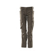 MASCOT® Accelerate Hose, Damenpassform, Pearl, extra leicht Hose, Pearl Fit ist speziell für Frauen designt, die bei weniger als 20cm Unterschied zwischen ihrem Taillen- und Hüftmaß liegen, Besonders geeignet für warme Umgebungen, da besonders leicht und mit hohem Baumwollanteil, Die niedrige Taille mit formgeschnittenem Bund sorgt dafür, dass die Hose alle Bewegungen des Körpers mitmacht, Ergonomisch geschnittene Hosenbeine, die nach den natürlichen Bewegungen des Körpers geformt wurden, Verbesserte Sichtbarkeit für das Umfeld mit Hilfe von Reflexeffekten