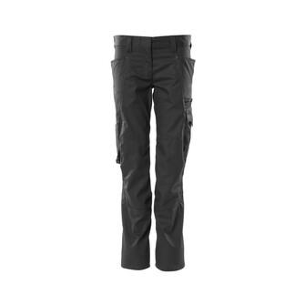 MASCOT® Accelerate Hose, Damenpassform, Pearl, extra leicht Hose, Pearl Fit ist speziell für Frauen designt, die bei weniger als 20cm Unterschied zwischen ihrem Taillen- und Hüftmaß liegen, Besonders geeignet für warme Umgebungen, da besonders leicht und mit hohem Baumwollanteil, Die niedrige Taille mit formgeschnittenem Bund sorgt dafür, dass die Hose alle Bewegungen des Körpers mitmacht, Ergonomisch geschnittene Hosenbeine, die nach den natürlichen Bewegungen des Körpers geformt wurden, Verbesserte Sichtbarkeit für das Umfeld mit Hilfe von Reflexeffekten