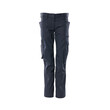 MASCOT® Accelerate Hose, Damenpassform, Pearl, extra leicht Hose, Pearl Fit ist speziell für Frauen designt, die bei weniger als 20cm Unterschied zwischen ihrem Taillen- und Hüftmaß liegen, Besonders geeignet für warme Umgebungen, da besonders leicht und mit hohem Baumwollanteil, Die niedrige Taille mit formgeschnittenem Bund sorgt dafür, dass die Hose alle Bewegungen des Körpers mitmacht, Ergonomisch geschnittene Hosenbeine, die nach den natürlichen Bewegungen des Körpers geformt wurden, Verbesserte Sichtbarkeit für das Umfeld mit Hilfe von Reflexeffekten