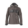 MASCOT® Accelerate Hard Shell Jacke, wasserdicht, Damen Jacke, Speziell für Damen designt und tailliert geschnitten, Atmungsaktiv, wind- und wasserdicht mit getapten Nähten, Abnehmbare, gefütterte Kapuze, mit verstellbaren Elastikschnüren, Mit Reißverschluss und Wetterschutzleiste innen, die den Wind abhält, Ärmel mit CORDURA®-Verstärkung