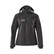 MASCOT® Accelerate Hard Shell Jacke, wasserdicht, Damen Jacke, Speziell für Damen designt und tailliert geschnitten, Atmungsaktiv, wind- und wasserdicht mit getapten Nähten, Abnehmbare, gefütterte Kapuze, mit verstellbaren Elastikschnüren, Mit Reißverschluss und Wetterschutzleiste innen, die den Wind abhält, Ärmel mit CORDURA®-Verstärkung