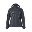 MASCOT® Accelerate Hard Shell Jacke, wasserdicht, Damen Jacke, Speziell für Damen designt und tailliert geschnitten, Atmungsaktiv, wind- und wasserdicht mit getapten Nähten, Abnehmbare, gefütterte Kapuze, mit verstellbaren Elastikschnüren, Mit Reißverschluss und Wetterschutzleiste innen, die den Wind abhält, Ärmel mit CORDURA®-Verstärkung