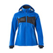 MASCOT® Accelerate Hard Shell Jacke, wasserdicht, Damen Jacke, Speziell für Damen designt und tailliert geschnitten, Atmungsaktiv, wind- und wasserdicht mit getapten Nähten, Abnehmbare, gefütterte Kapuze, mit verstellbaren Elastikschnüren, Mit Reißverschluss und Wetterschutzleiste innen, die den Wind abhält, Ärmel mit CORDURA®-Verstärkung