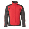 MASCOT® Unique Dresden Soft Shell Jacke, Atmungsaktiv, winddicht und wasserabweisend, Mit Reißverschluss und Wetterschutzleiste innen, die den Wind abhält, Taschen mit Reißverschluss, Große Bewegungsfreiheit durch formgeschnittene Ärmel, Verbesserte Sichtbarkeit für das Umfeld mit Hilfe von Reflexeffekten