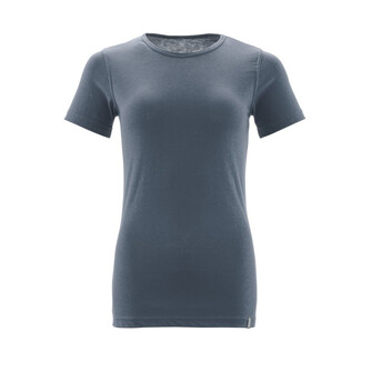 MASCOT® Crossover T-Shirt, Damen T-shirt, Speziell für Damen designt und tailliert geschnitten, Bio-Baumwolle wird ohne Verwendung von Pestiziden oder Chemikalien hergestellt, Recyceltes Polyester wird aus gesammeltem und wiederverwendetem Plastik hergestellt, Schnelltrocknendes Material behält Farbe und Form auch nach dem Waschen