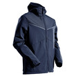 MASCOT® Customized Soft Shell Jacke mit Kapuze Soft Shell Jacke, Wasserabweisend und winddicht, damit Sie bei jedem Wetter Ihr Bestes geben können, Eng anliegende Kapuze, die den Kopfbewegungen folgt, Wasser- und schmutzabweisende Beschichtung, Hoher Anteil von recyceltem Polyester im Hauptmaterial