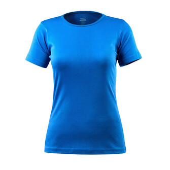 MASCOT® Crossover Arras Damen T-shirt, 100% Baumwoll-Material, feuchtigkeitsabsorbierend und behaglich auf der Haut, Speziell für Damen designt und tailliert geschnitten, Rippenbündchen am Hals, Die Nähte im Nacken sind mit einem weichem, gepolstertem Material verdeckt, so dass diese nicht stören