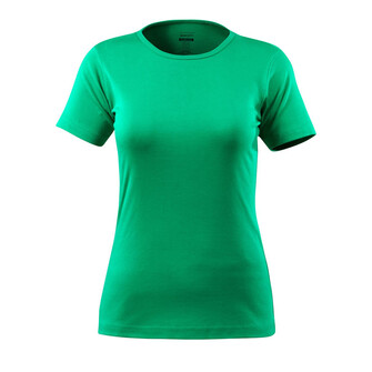 MASCOT® Crossover Arras Damen T-shirt, 100% Baumwoll-Material, feuchtigkeitsabsorbierend und behaglich auf der Haut, Speziell für Damen designt und tailliert geschnitten, Rippenbündchen am Hals, Die Nähte im Nacken sind mit einem weichem, gepolstertem Material verdeckt, so dass diese nicht stören