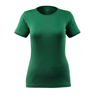 MASCOT® Crossover Arras Damen T-shirt, 100% Baumwoll-Material, feuchtigkeitsabsorbierend und behaglich auf der Haut, Speziell für Damen designt und tailliert geschnitten, Rippenbündchen am Hals, Die Nähte im Nacken sind mit einem weichem, gepolstertem Material verdeckt, so dass diese nicht stören