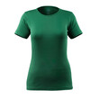 MASCOT® Crossover Arras Damen T-shirt, 100% Baumwoll-Material, feuchtigkeitsabsorbierend und behaglich auf der Haut, Speziell für Damen designt und tailliert geschnitten, Rippenbündchen am Hals, Die Nähte im Nacken sind mit einem weichem, gepolstertem Material verdeckt, so dass diese nicht stören