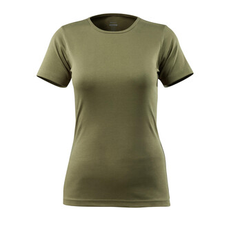 MASCOT® Crossover Arras Damen T-shirt, 100% Baumwoll-Material, feuchtigkeitsabsorbierend und behaglich auf der Haut, Speziell für Damen designt und tailliert geschnitten, Rippenbündchen am Hals, Die Nähte im Nacken sind mit einem weichem, gepolstertem Material verdeckt, so dass diese nicht stören