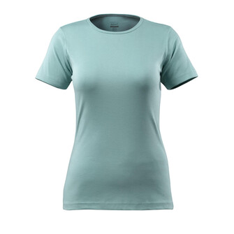 MASCOT® Crossover Arras Damen T-shirt, 100% Baumwoll-Material, feuchtigkeitsabsorbierend und behaglich auf der Haut, Speziell für Damen designt und tailliert geschnitten, Rippenbündchen am Hals, Die Nähte im Nacken sind mit einem weichem, gepolstertem Material verdeckt, so dass diese nicht stören