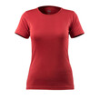 MASCOT® Crossover Arras Damen T-shirt, 100% Baumwoll-Material, feuchtigkeitsabsorbierend und behaglich auf der Haut, Speziell für Damen designt und tailliert geschnitten, Rippenbündchen am Hals, Die Nähte im Nacken sind mit einem weichem, gepolstertem Material verdeckt, so dass diese nicht stören