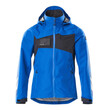 MASCOT® Accelerate Hard Shell Jacke, wasserdicht Jacke, Atmungsaktiv, wind- und wasserdicht mit getapten Nähten, Mit Reißverschluss und Wetterschutzleiste innen, die den Wind abhält, Abnehmbare, gefütterte Kapuze, mit verstellbaren Elastikschnüren, Ärmel mit CORDURA®-Verstärkung