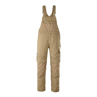 MASCOT® Hardwear Orense Latzhose, Strapazierfähige, dreifache Kappnähte an den Beinen und im Schritt verlängern die Lebensdauer des Produktes, Verstärkungen aus CORDURA®-Gewebe an besonderes beanspruchten Stellen sorgen für hohe Strapazierfähigkeit und lange Haltbarkeit, Ergonomisch geschnittene Hosenbeine, die nach den natürlichen Bewegungen des Körpers geformt wurden, Mit CORDURA®-Gewebe verstärkte Knietaschen, Eingriff zum Knieschutz von oben und Patte, damit sich kein Schmutz sammelt, Verbesserte Sichtbarkeit für das Umfeld mit Hilfe von Reflexeffekten