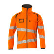 MASCOT® Accel. Safe Soft Shell Jacke Soft Shell Jacke, Atmungsaktiv, winddicht und wasserabweisend, Moderne, körpernahe Passform mit viel Bewegungsfreiheit, Verschluss mit wasserdichtem Reißverschluss und inwendiger Wetterschutzleiste, Vordertaschen mit wasserdichten Reißverschlüssen, Regulierbarer Gummizug im Saum, ID-Kartenhalter ist abnehmbar