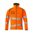 MASCOT® Accel. Safe Soft Shell Jacke Soft Shell Jacke, Atmungsaktiv, winddicht und wasserabweisend, Moderne, körpernahe Passform mit viel Bewegungsfreiheit, Verschluss mit wasserdichtem Reißverschluss und inwendiger Wetterschutzleiste, Vordertaschen mit wasserdichten Reißverschlüssen, Regulierbarer Gummizug im Saum, ID-Kartenhalter ist abnehmbar