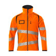 MASCOT® Accel. Safe Soft Shell Jacke Soft Shell Jacke, Atmungsaktiv, winddicht und wasserabweisend, Moderne, körpernahe Passform mit viel Bewegungsfreiheit, Verschluss mit wasserdichtem Reißverschluss und inwendiger Wetterschutzleiste, Vordertaschen mit wasserdichten Reißverschlüssen, Regulierbarer Gummizug im Saum, ID-Kartenhalter ist abnehmbar