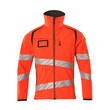 MASCOT® Accel. Safe Soft Shell Jacke Soft Shell Jacke, Atmungsaktiv, winddicht und wasserabweisend, Moderne, körpernahe Passform mit viel Bewegungsfreiheit, Verschluss mit wasserdichtem Reißverschluss und inwendiger Wetterschutzleiste, Vordertaschen mit wasserdichten Reißverschlüssen, Regulierbarer Gummizug im Saum, ID-Kartenhalter ist abnehmbar