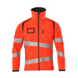 MASCOT® Accel. Safe Soft Shell Jacke Soft Shell Jacke, Atmungsaktiv, winddicht und wasserabweisend, Moderne, körpernahe Passform mit viel Bewegungsfreiheit, Verschluss mit wasserdichtem Reißverschluss und inwendiger Wetterschutzleiste, Vordertaschen mit wasserdichten Reißverschlüssen, Regulierbarer Gummizug im Saum, ID-Kartenhalter ist abnehmbar