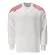 MASCOT® Food & Care Sweatshirt Sweatshirt, Das Produkt ist für Industriewäsche geeignet, Bei diesem Gewebe liegt Polyester auf der Außenseite für mehr Strapazierfähigkeit sowie Farbechtheit und Baumwolle auf der Innenseite für mehr Komfort, Einsetzen von Namensschildern sowie HF-Chip und UHF-Chip möglich, Die Nähte im Nacken sind mit einem weichem, gepolstertem Material verdeckt, so dass diese nicht stören, Das Produkt entspricht den HACCP-Prinzipien