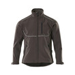 MASCOT® Industry Tampa Soft Shell Jacke, Atmungsaktiv, Fleece an der Innenseite, Große Bewegungsfreiheit durch formgeschnittene Ärmel, Regulierbarer Gummizug im Saum, Verbesserte Sichtbarkeit für das Umfeld mit Hilfe von Reflexeffekten