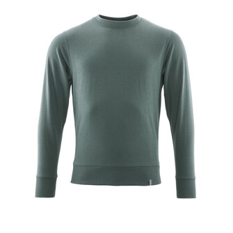 MASCOT® Crossover Sweatshirt,moderne Passform Sweatshirt, Bio-Baumwolle wird ohne Verwendung von Pestiziden oder Chemikalien hergestellt, Recyceltes Polyester wird aus gesammeltem und wiederverwendetem Plastik hergestellt, Schnelltrocknendes Material behält Farbe und Form auch nach dem Waschen, Das Material hat eine hohe Strapazierfähigkeit und damit eine lange Nutzungsdauer, Die Nähte im Nacken sind mit einem weichem, gepolstertem Material verdeckt, so dass diese nicht stören