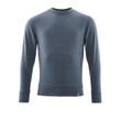 MASCOT® Crossover Sweatshirt,moderne Passform Sweatshirt, Bio-Baumwolle wird ohne Verwendung von Pestiziden oder Chemikalien hergestellt, Recyceltes Polyester wird aus gesammeltem und wiederverwendetem Plastik hergestellt, Schnelltrocknendes Material behält Farbe und Form auch nach dem Waschen, Das Material hat eine hohe Strapazierfähigkeit und damit eine lange Nutzungsdauer, Die Nähte im Nacken sind mit einem weichem, gepolstertem Material verdeckt, so dass diese nicht stören