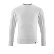 MASCOT® Crossover Sweatshirt,moderne Passform Sweatshirt, Bio-Baumwolle wird ohne Verwendung von Pestiziden oder Chemikalien hergestellt, Recyceltes Polyester wird aus gesammeltem und wiederverwendetem Plastik hergestellt, Schnelltrocknendes Material behält Farbe und Form auch nach dem Waschen, Das Material hat eine hohe Strapazierfähigkeit und damit eine lange Nutzungsdauer, Die Nähte im Nacken sind mit einem weichem, gepolstertem Material verdeckt, so dass diese nicht stören