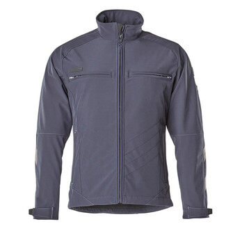MASCOT® Softshelljacke Dresden, Zweifarbig, Atmungsaktiv, winddicht und wasserabweisend. Fleece an der Innenseite, Verschluss mit Reißverschluss und inwendiger Wetterschutzleiste, Rücken ist verlängert, Brusttaschen mit Reißverschluss, D-Ring, Vordertaschen mit Reißverschluss, Innentaschen