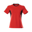 MASCOT® Accelerate T-Shirt, Damen Damen T-shirt, Speziell für Damen designt und tailliert geschnitten, Gekämmte Baumwolle absorbiert Feuchtigkeit und bietet hohen Tragekomfort, Die Nähte im Nacken sind mit einem weichem, gepolstertem Material verdeckt, so dass diese nicht stören