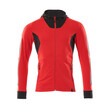 MASCOT® Accelerate Sweatshirt mit Kapuze, moderne Passform Sweatshirt mit Reißverschluss, Moderne, körpernahe Passform mit viel Bewegungsfreiheit, Durch die gebürstete Innenseite warm und weich zu tragen, Durchgehender Reißverschluss, Die Nähte im Nacken sind mit einem weichem, gepolstertem Material verdeckt, so dass diese nicht stören, Das Produkt ist für Industriewäsche geeignet