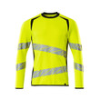 MASCOT® Accel. Safe Sweatshirt, moderne Passform Sweatshirt, Bei diesem Gewebe liegt Polyester auf der Außenseite für mehr Strapazierfähigkeit sowie Farbechtheit und Baumwolle auf der Innenseite für mehr Komfort, Moderne, körpernahe Passform mit viel Bewegungsfreiheit, Mehr Bewegungsfreiheit durch elastische Reflexe, Die Nähte im Nacken sind mit einem weichem, gepolstertem Material verdeckt, so dass diese nicht stören