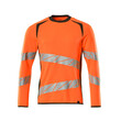 MASCOT® Accel. Safe Sweatshirt, moderne Passform Sweatshirt, Bei diesem Gewebe liegt Polyester auf der Außenseite für mehr Strapazierfähigkeit sowie Farbechtheit und Baumwolle auf der Innenseite für mehr Komfort, Moderne, körpernahe Passform mit viel Bewegungsfreiheit, Mehr Bewegungsfreiheit durch elastische Reflexe, Die Nähte im Nacken sind mit einem weichem, gepolstertem Material verdeckt, so dass diese nicht stören
