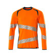 MASCOT® Accel. Safe Sweatshirt, moderne Passform Sweatshirt, Bei diesem Gewebe liegt Polyester auf der Außenseite für mehr Strapazierfähigkeit sowie Farbechtheit und Baumwolle auf der Innenseite für mehr Komfort, Moderne, körpernahe Passform mit viel Bewegungsfreiheit, Mehr Bewegungsfreiheit durch elastische Reflexe, Die Nähte im Nacken sind mit einem weichem, gepolstertem Material verdeckt, so dass diese nicht stören