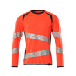 MASCOT® Accel. Safe Sweatshirt, moderne Passform Sweatshirt, Bei diesem Gewebe liegt Polyester auf der Außenseite für mehr Strapazierfähigkeit sowie Farbechtheit und Baumwolle auf der Innenseite für mehr Komfort, Moderne, körpernahe Passform mit viel Bewegungsfreiheit, Mehr Bewegungsfreiheit durch elastische Reflexe, Die Nähte im Nacken sind mit einem weichem, gepolstertem Material verdeckt, so dass diese nicht stören