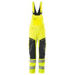 MASCOT® Accel. Safe Latzhose, Knietaschen, Stretch-Einsätze Latzhose, Leichte und starke Stoffqualität mit Ripstop Ripstop ist eine besonders reißfeste Webung, die dafür sorgt, dass der Stoff lange hält, Das Produkt ist eine Kombination aus festem Stoff und Stretchgewebe Das Stretchgewebe befindet sich dort, wo zusätzliche Bewegungsfreiheit erforderlich ist, Ergonomisch geschnittene Hosenbeine, die nach den natürlichen Bewegungen des Körpers geformt wurden, Die Knietaschen aus strapazierfähigem CORDURA®-Gewebe sind regulierbar, so dass der Knieschutz immer optimal platziert ist, Standardmäßig in drei verschiedenen Schrittlängen erhältlich, für die individuell beste Passform und die am besten platzierten Details, Zertifiziert für die Verwendung zusammen mit dem MASCOT-Kniepolstertyp SHORT oder LONG, da die Kniepolstertasche höhenverstellbar ist , Das Produkt ist für Industriewäsche geeignet