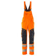 MASCOT® Accel. Safe Latzhose, Knietaschen, Stretch-Einsätze Latzhose, Leichte und starke Stoffqualität mit Ripstop Ripstop ist eine besonders reißfeste Webung, die dafür sorgt, dass der Stoff lange hält, Das Produkt ist eine Kombination aus festem Stoff und Stretchgewebe Das Stretchgewebe befindet sich dort, wo zusätzliche Bewegungsfreiheit erforderlich ist, Ergonomisch geschnittene Hosenbeine, die nach den natürlichen Bewegungen des Körpers geformt wurden, Die Knietaschen aus strapazierfähigem CORDURA®-Gewebe sind regulierbar, so dass der Knieschutz immer optimal platziert ist, Standardmäßig in drei verschiedenen Schrittlängen erhältlich, für die individuell beste Passform und die am besten platzierten Details, Zertifiziert für die Verwendung zusammen mit dem MASCOT-Kniepolstertyp SHORT oder LONG, da die Kniepolstertasche höhenverstellbar ist , Das Produkt ist für Industriewäsche geeignet