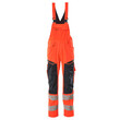 MASCOT® Accel. Safe Latzhose, Knietaschen, Stretch-Einsätze Latzhose, Leichte und starke Stoffqualität mit Ripstop Ripstop ist eine besonders reißfeste Webung, die dafür sorgt, dass der Stoff lange hält, Das Produkt ist eine Kombination aus festem Stoff und Stretchgewebe Das Stretchgewebe befindet sich dort, wo zusätzliche Bewegungsfreiheit erforderlich ist, Ergonomisch geschnittene Hosenbeine, die nach den natürlichen Bewegungen des Körpers geformt wurden, Die Knietaschen aus strapazierfähigem CORDURA®-Gewebe sind regulierbar, so dass der Knieschutz immer optimal platziert ist, Standardmäßig in drei verschiedenen Schrittlängen erhältlich, für die individuell beste Passform und die am besten platzierten Details, Zertifiziert für die Verwendung zusammen mit dem MASCOT-Kniepolstertyp SHORT oder LONG, da die Kniepolstertasche höhenverstellbar ist , Das Produkt ist für Industriewäsche geeignet