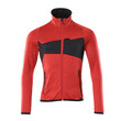 MASCOT® Accelerate Fleecepullover mit Reißverschluss Microfleecejacke, Die glatte Oberfläche des Fleecematerials bewirkt, dass Schmutz und Staub nicht hängenbleiben, Moderne, körpernahe Passform mit viel Bewegungsfreiheit, Flexibler und anschmiegsamer, hoher Kragen, Mit Reißverschluss und Wetterschutzleiste innen, die den Wind abhält