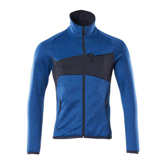 MASCOT® Accelerate Fleecepullover mit Reißverschluss Microfleecejacke, Die glatte Oberfläche des Fleecematerials bewirkt, dass Schmutz und Staub nicht hängenbleiben, Moderne, körpernahe Passform mit viel Bewegungsfreiheit, Flexibler und anschmiegsamer, hoher Kragen, Mit Reißverschluss und Wetterschutzleiste innen, die den Wind abhält