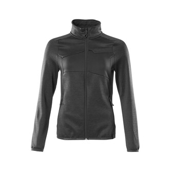MASCOT® Accelerate Fleecepullover mit Reißverschluss, Damen Microfleecejacke, Die glatte Oberfläche des Fleecematerials bewirkt, dass Schmutz und Staub nicht hängenbleiben, Speziell für Damen designt und tailliert geschnitten, Flexibler und anschmiegsamer, hoher Kragen, Mit Reißverschluss und Wetterschutzleiste innen