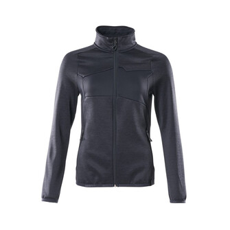 MASCOT® Accelerate Fleecepullover mit Reißverschluss, Damen Microfleecejacke, Die glatte Oberfläche des Fleecematerials bewirkt, dass Schmutz und Staub nicht hängenbleiben, Speziell für Damen designt und tailliert geschnitten, Flexibler und anschmiegsamer, hoher Kragen, Mit Reißverschluss und Wetterschutzleiste innen