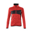 MASCOT® Accelerate Fleecepullover mit Reißverschluss, Damen Microfleecejacke, Die glatte Oberfläche des Fleecematerials bewirkt, dass Schmutz und Staub nicht hängenbleiben, Speziell für Damen designt und tailliert geschnitten, Flexibler und anschmiegsamer, hoher Kragen, Mit Reißverschluss und Wetterschutzleiste innen