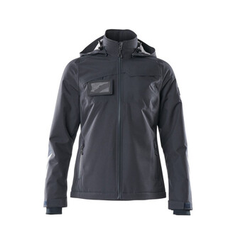 MASCOT® Accelerate Winterjacke m. CLIMASCOT®, Damen, leicht Winterjacke, Speziell für Damen designt und tailliert geschnitten, Atmungsaktiv, wind- und wasserdicht mit getapten Nähten, Die einzigartige CLIMASCOT®-Isolierung wärmt effektiv, ist leicht, weich und lässt sich auf ein geringes Volumen komprimieren, Abnehmbare, gefütterte Kapuze, mit verstellbaren Elastikschnüren