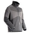 MASCOT® Customized Fleecepullover, kurzem Reißversch, Futter